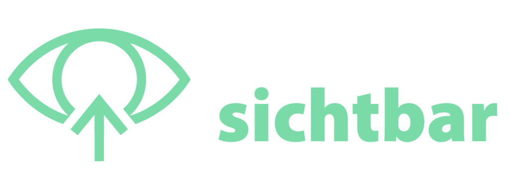 Logo simplysichtbar white